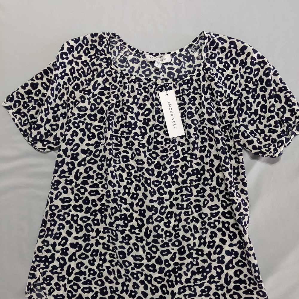 Amount Vert Lotta Washable Silk Blouse SM